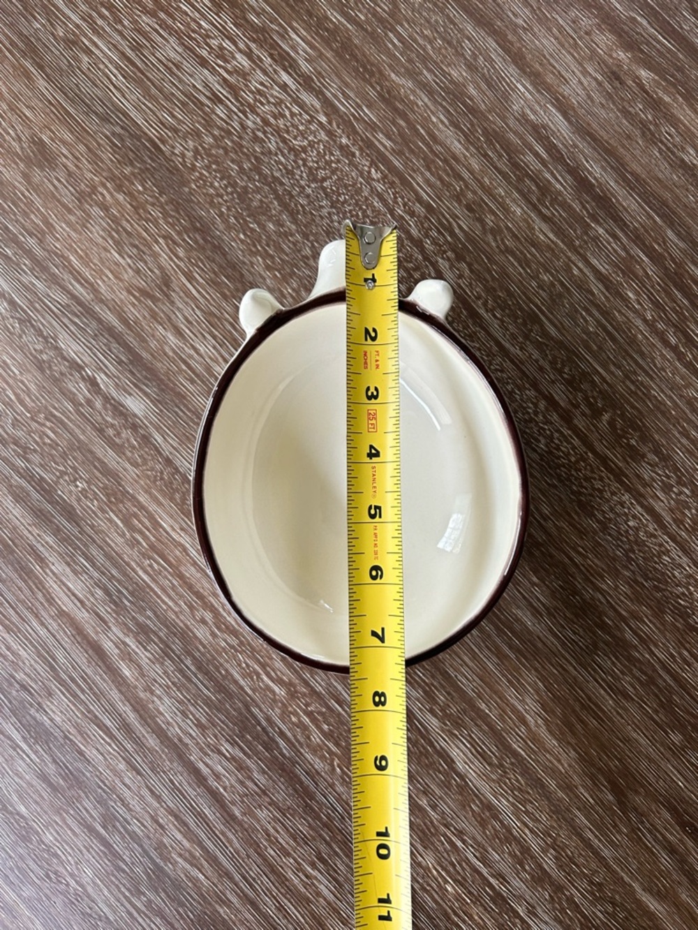 Napastyle Ceramica Set of 2 Pig Footed Serving Bowls - Picture 14 of 16